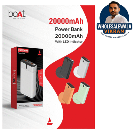 boat 20000mAh Power Bank 20000mAh With LED Indicator