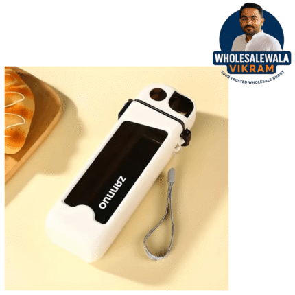 Portable Water Bottle - Non-Toxic, BPA-Free, Leakproof with Locking Lid & Silicone Spout