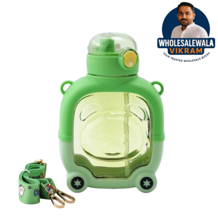 tainless Steel Pack Of 1 Car And Bear Shaped Water Bottle