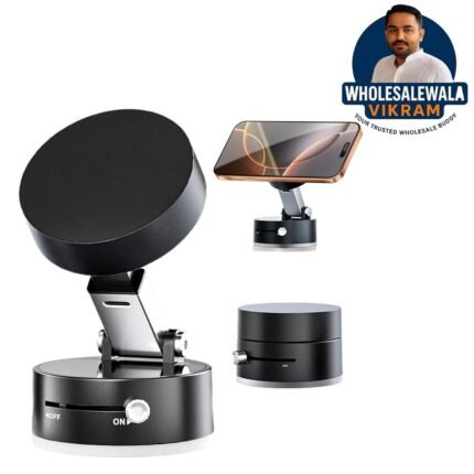 Dual-Phase Vacuum Suction and Magnetic Phone Holder